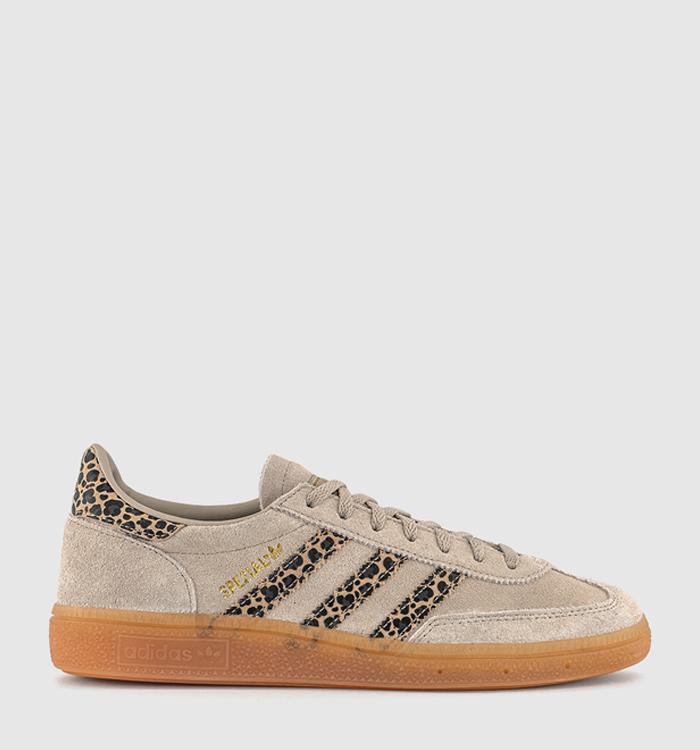 adidas Handball Spezial Trainers Wonder Beige Leopard Sandstone Gum