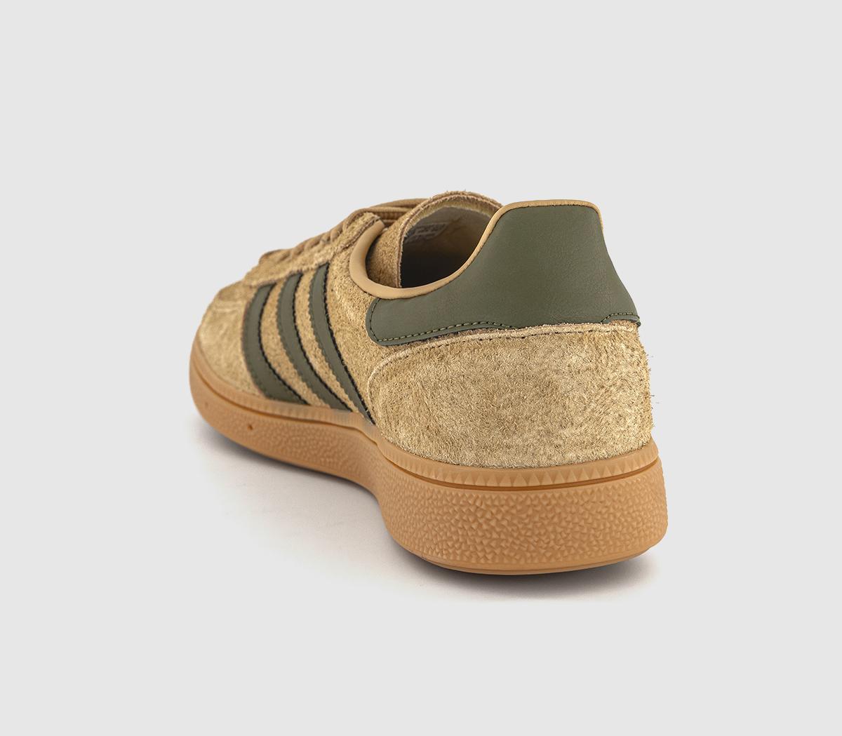 adidasHandball Spezial TrainersGolden Beige Focus Olive Gum
