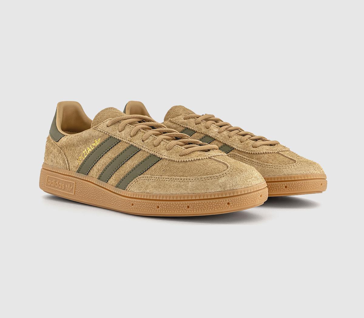 adidasHandball Spezial TrainersGolden Beige Focus Olive Gum