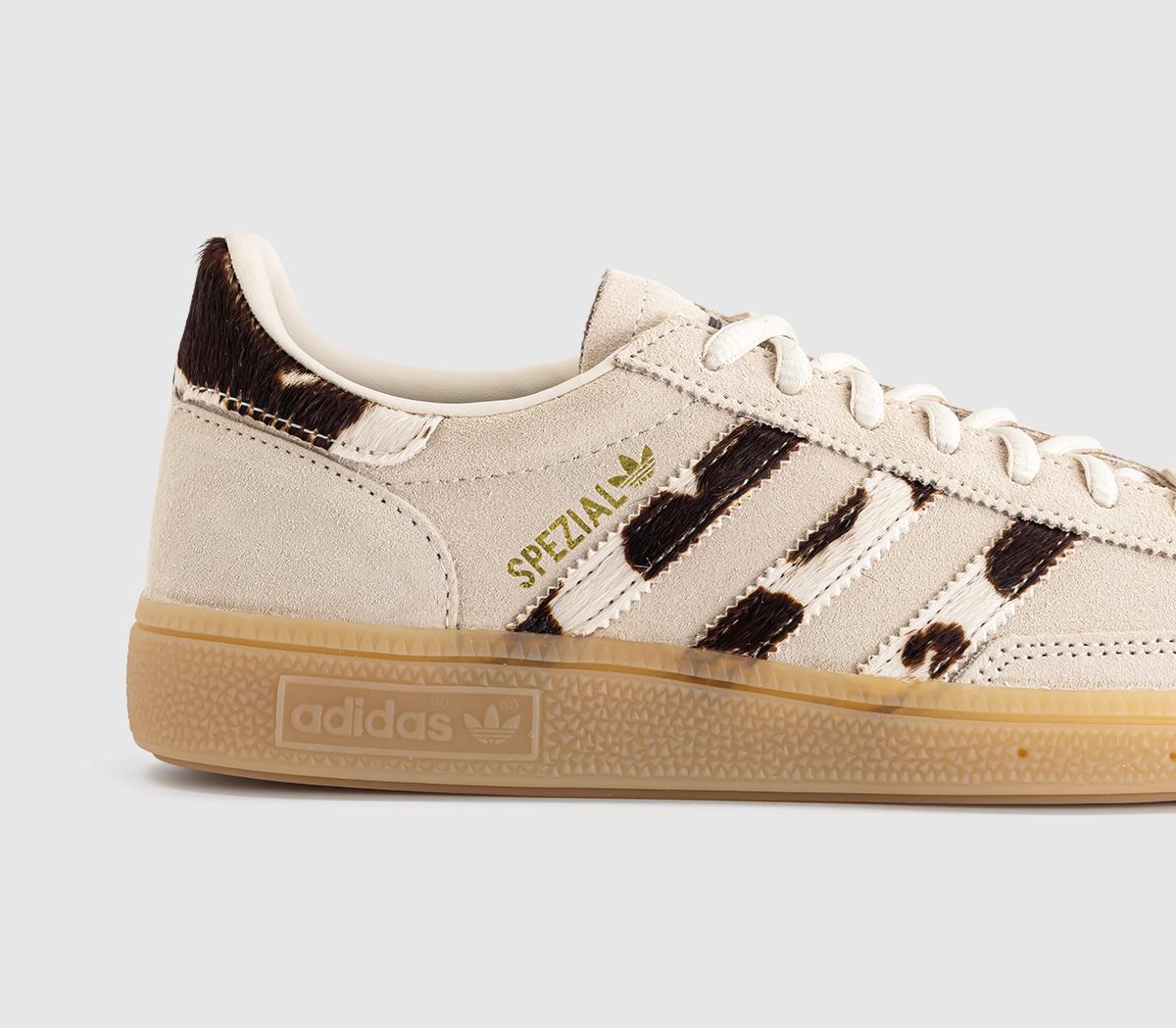 adidasHandball Spezial TrainerCream Cow Print