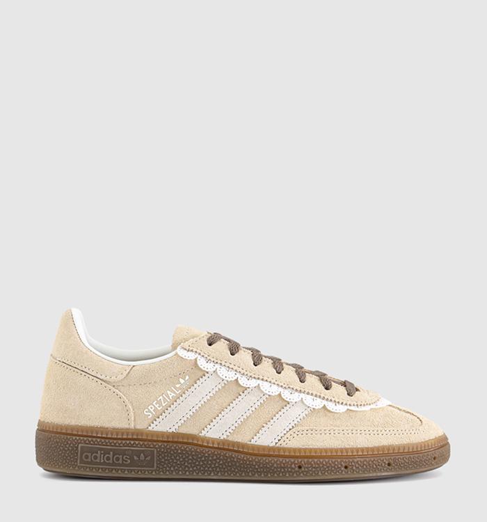 adidas Handball Spezial Trainers Halo Blush Cream White Gum