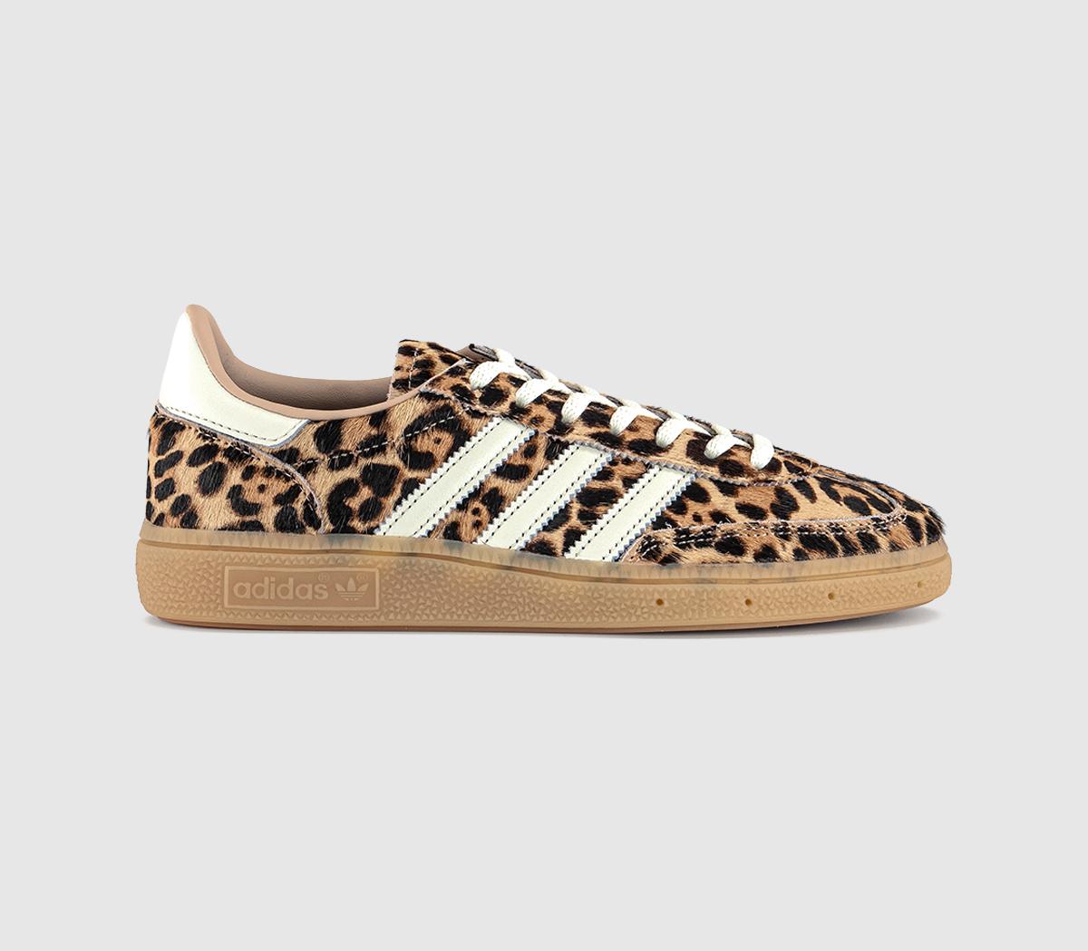adidasHandball Spezial TrainersLeopard Magic Beige Ivory Aurora Ivy