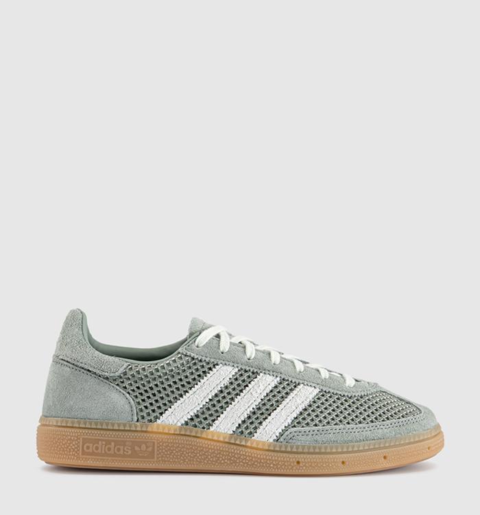 adidas Handball Spezial Trainers Silver Green Linen Green Gum