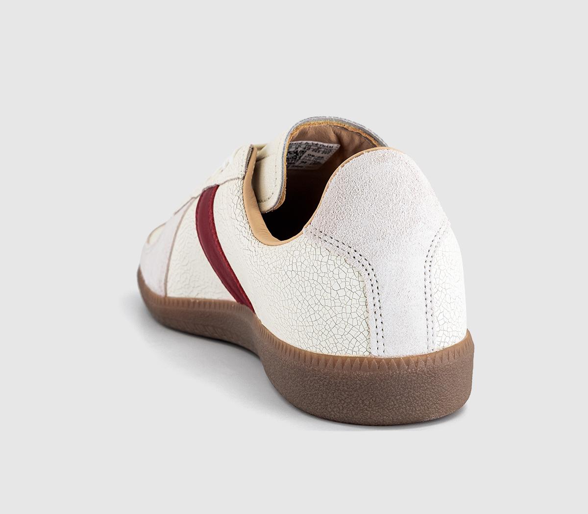 adidasBW Army TrainersCore White Team Victory Red Gum