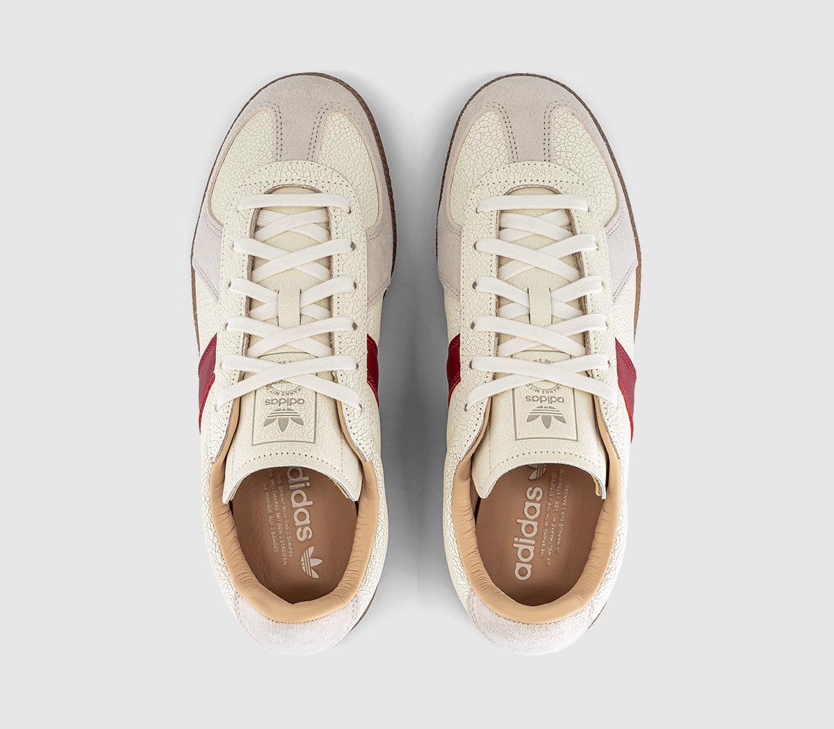 adidasBW Army TrainersCore White Team Victory Red Gum