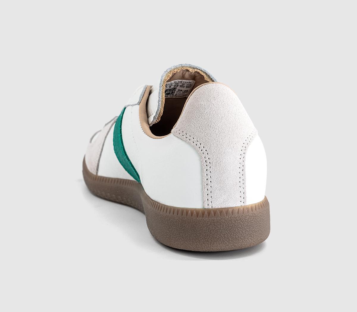 adidasBW Army TrainersWhite Power Green Off White