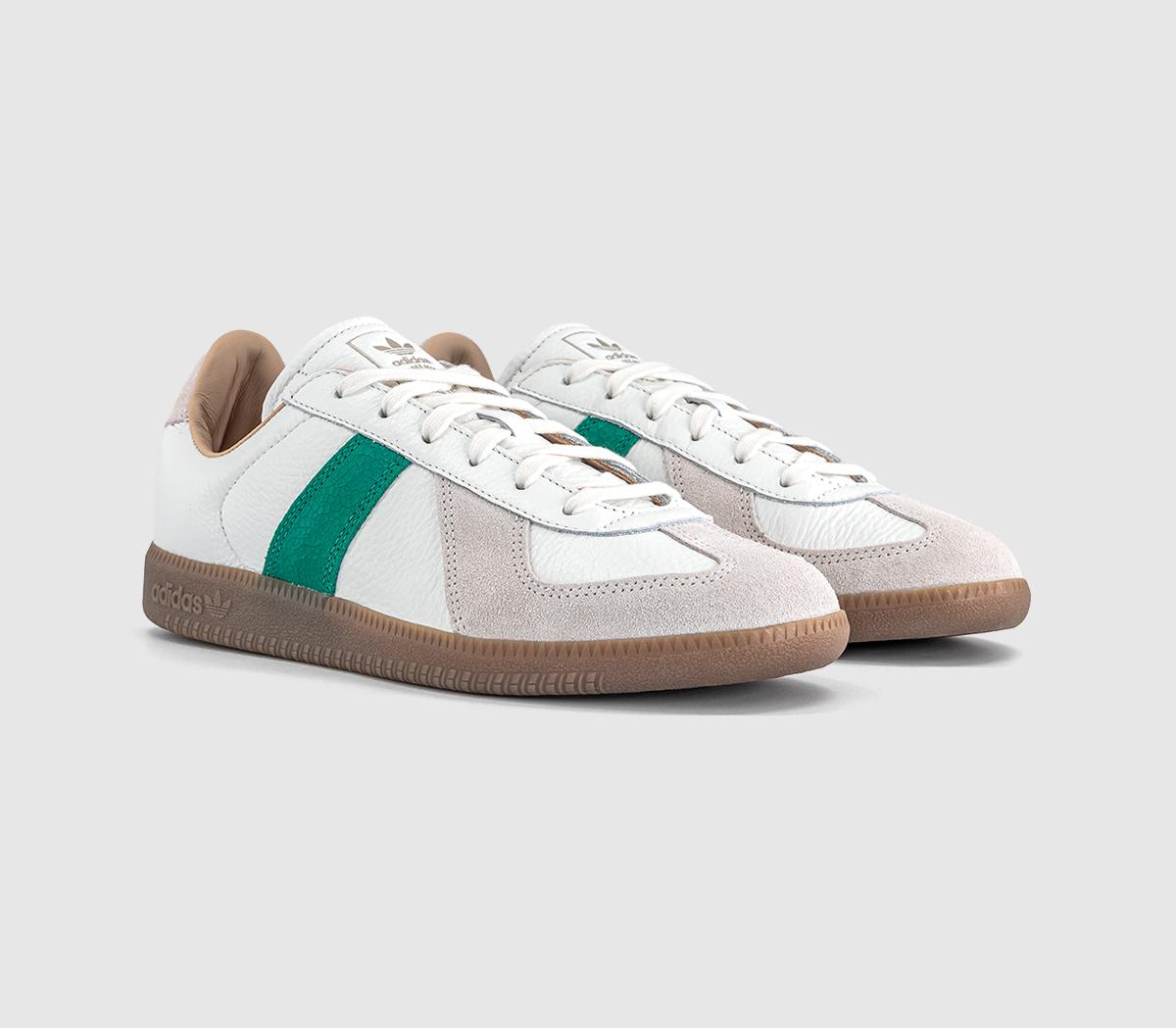 adidasBW Army TrainersWhite Power Green Off White