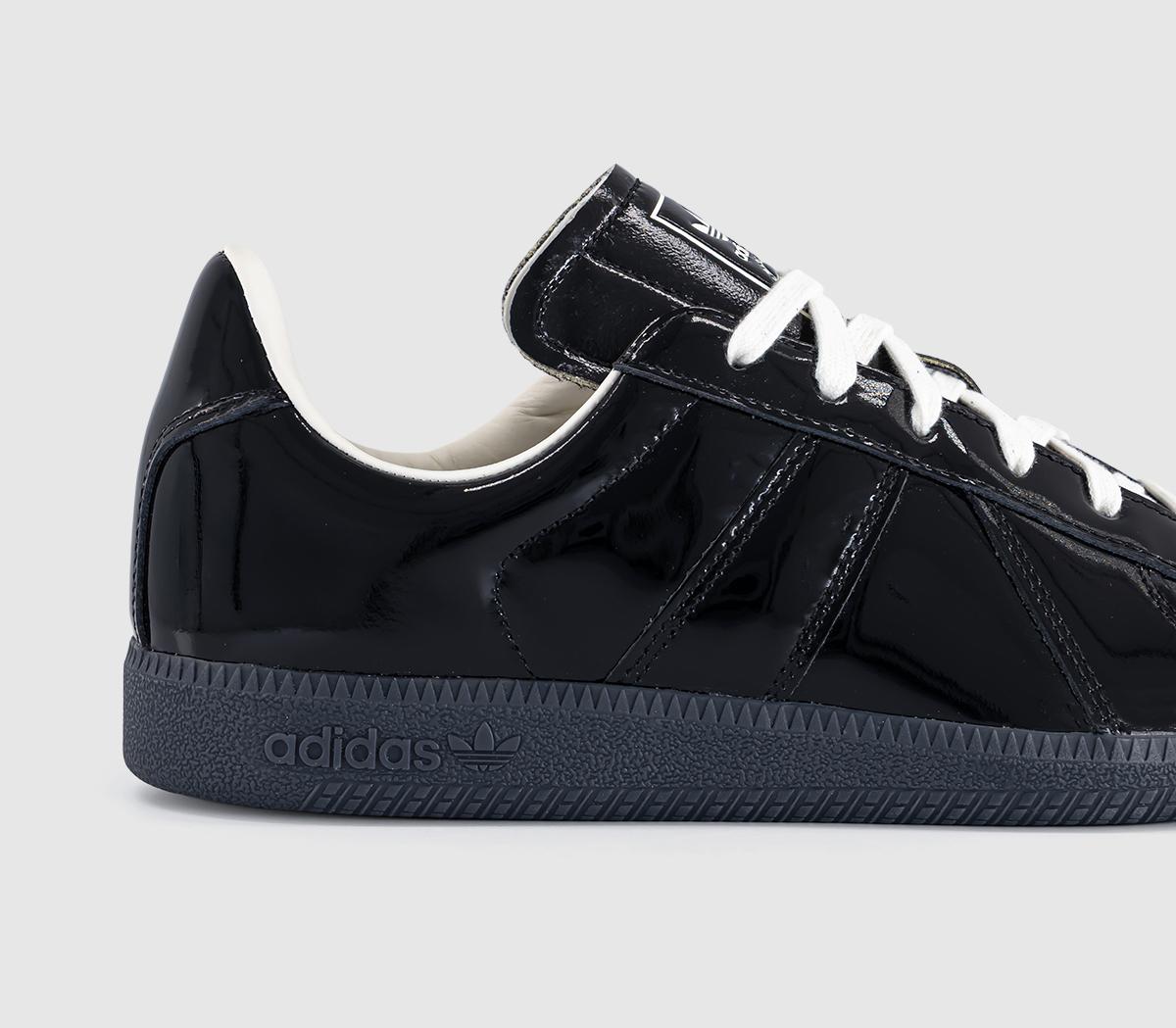 adidasBW Army TrainersPatent Leather Core Black