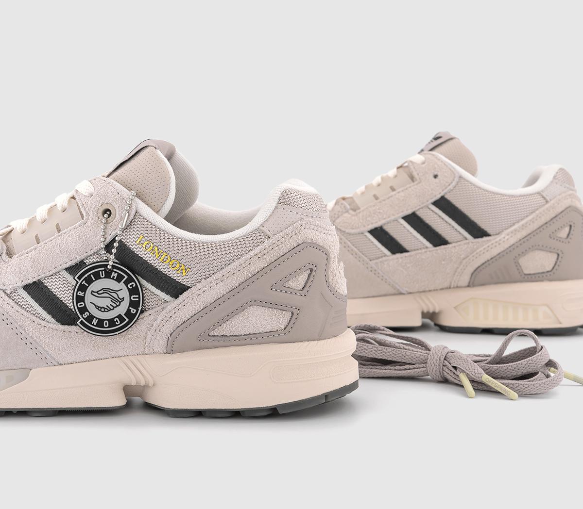 adidasZx8000 Trainers Wonder Beige Utility Black Pantone