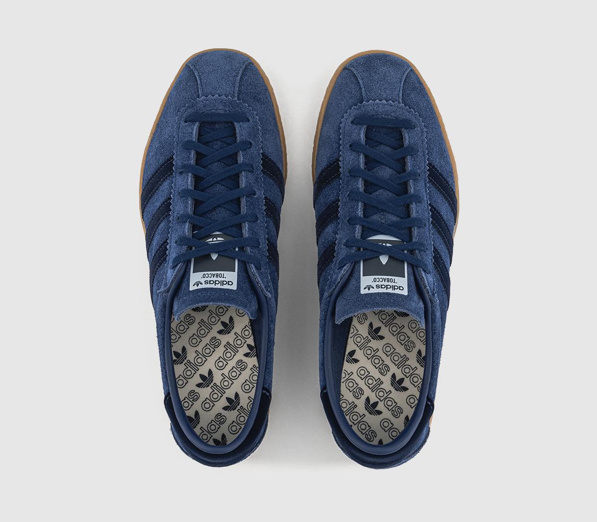 adidasTobacco Trainers adidasTobacco TrainersDark Blue