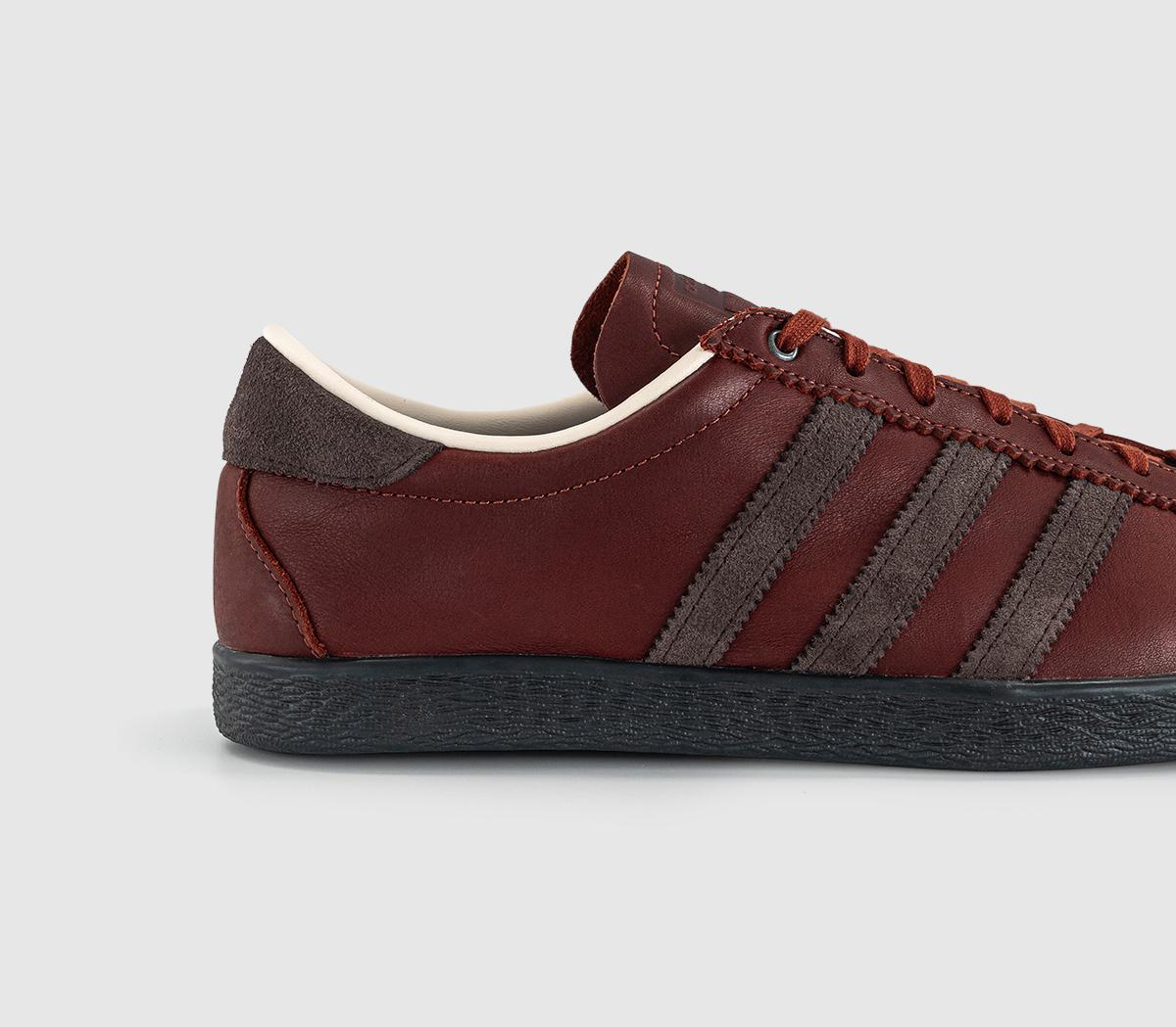 adidasTobacco Trainers Burnt Sienna Dark Brown Core Black