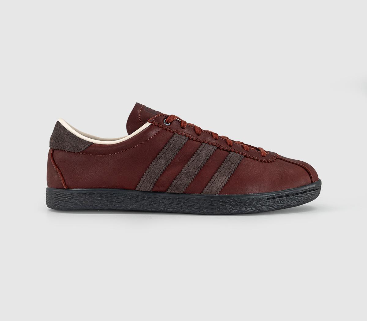 adidasTobacco Trainers Burnt Sienna Dark Brown Core Black