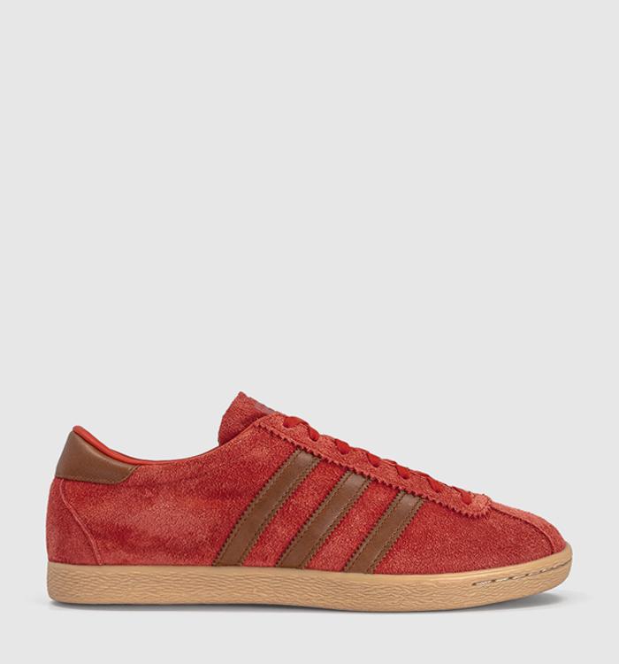 adidas Tobacco Trainers Preloved Red Dusky Bronze Gum