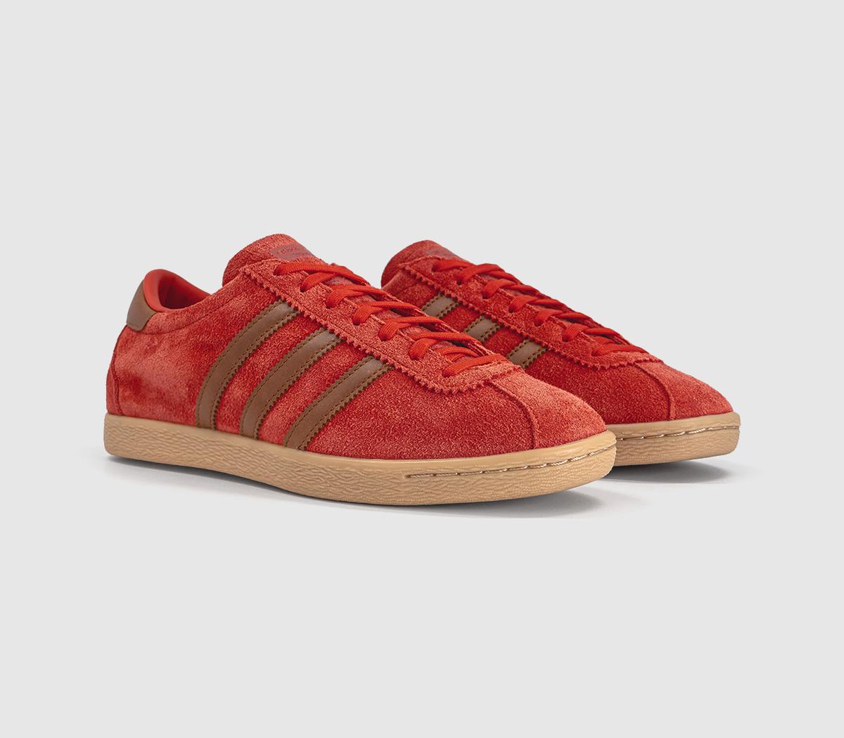 adidasTobacco TrainersPreloved Red Dusky Bronze Gum
