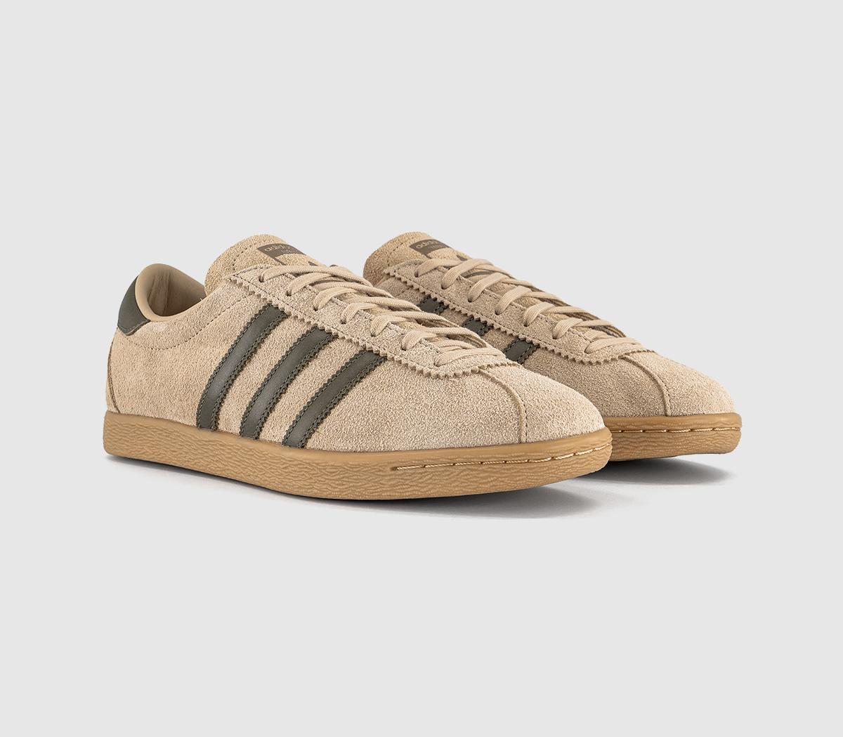 adidasTobacco TrainersMagic Beige Olive Strata Gum