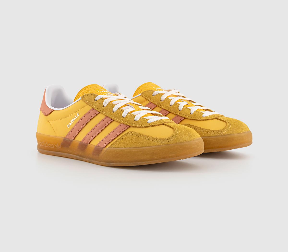 adidasGazelle Indoor TrainersSemi Spark Wonder Clay White