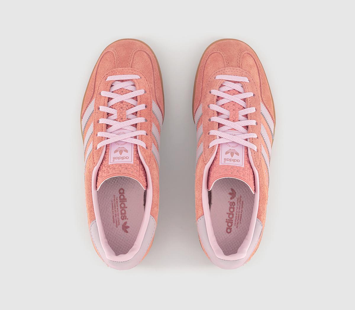 adidasGazelle Indoor TrainersWonder Clay Clear Pink Gum
