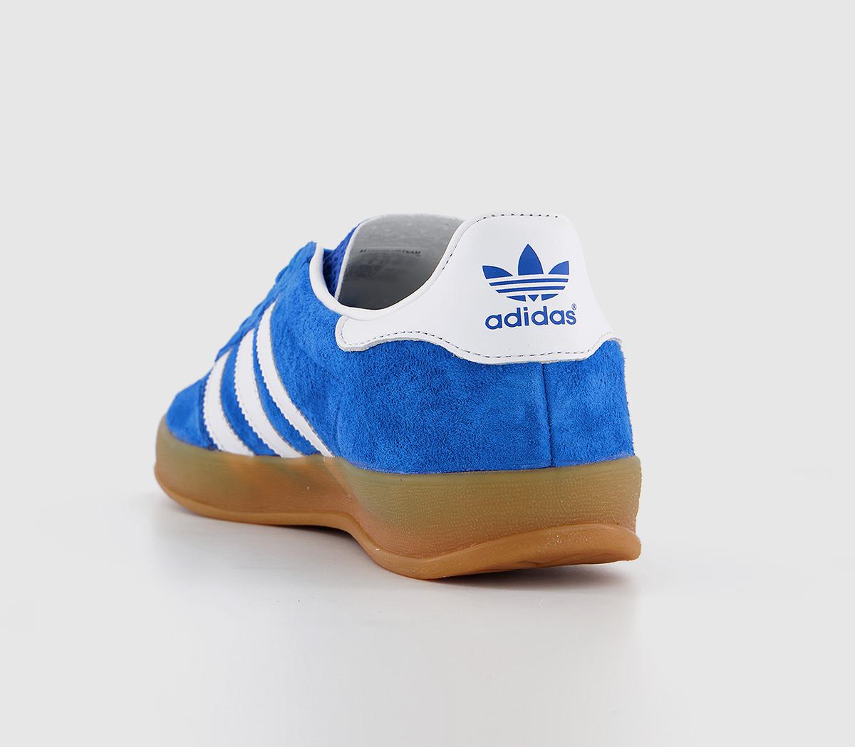 adidasGazelle Indoor TrainersBlue White Gum