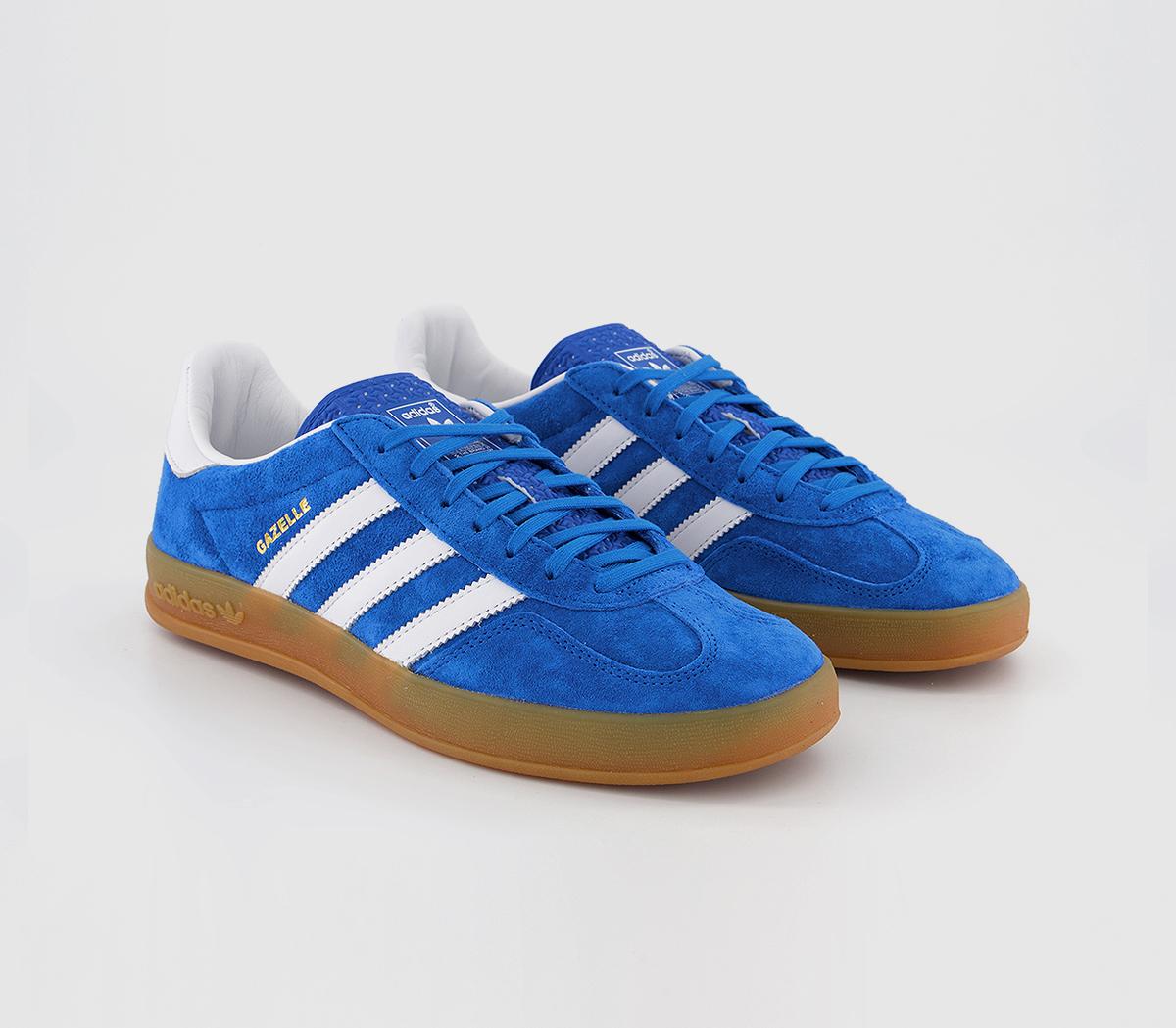 adidasGazelle Indoor TrainersBlue White Gum