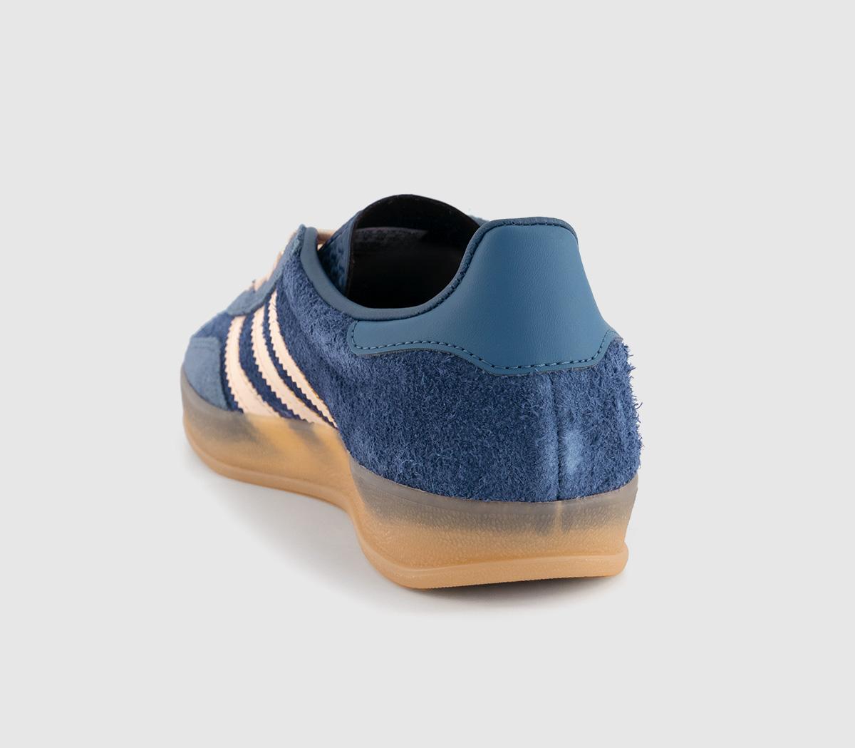adidasGazelle Indoor TrainersDark Blue Bliss Orange Preloved Ink