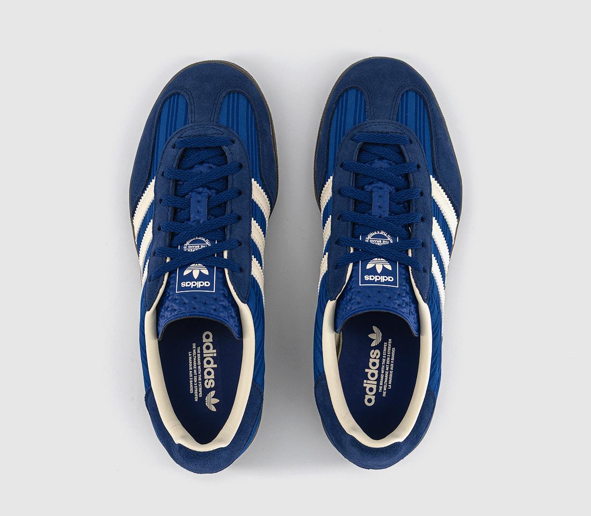 adidasGazelle Indoor TrainersVictory Blue Night Indigo Cream White