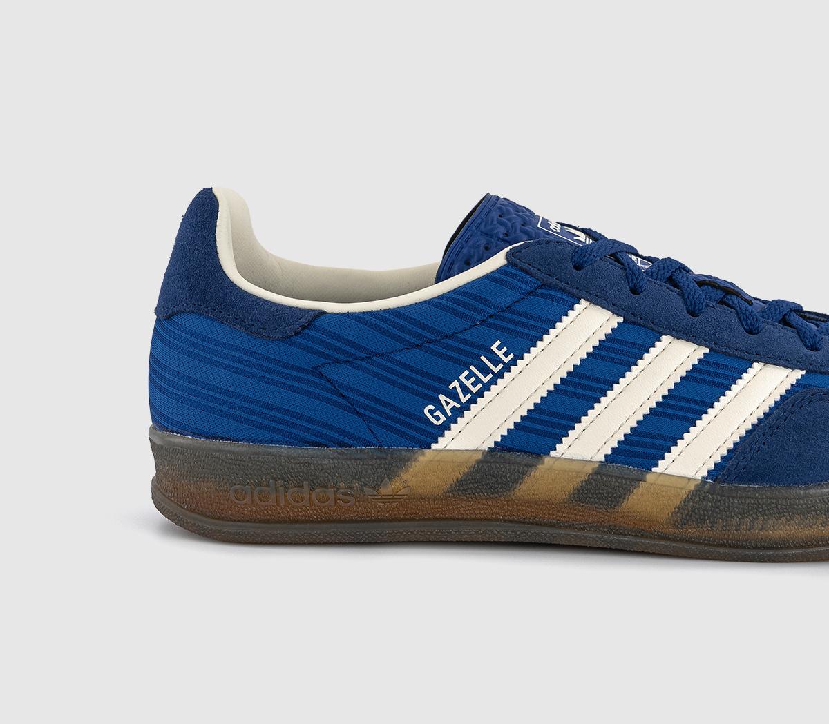 adidasGazelle Indoor TrainersVictory Blue Night Indigo Cream White