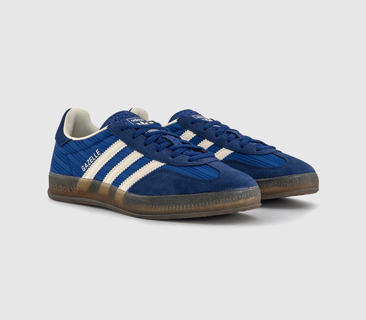 adidasGazelle Indoor TrainersVictory Blue Night Indigo Cream White