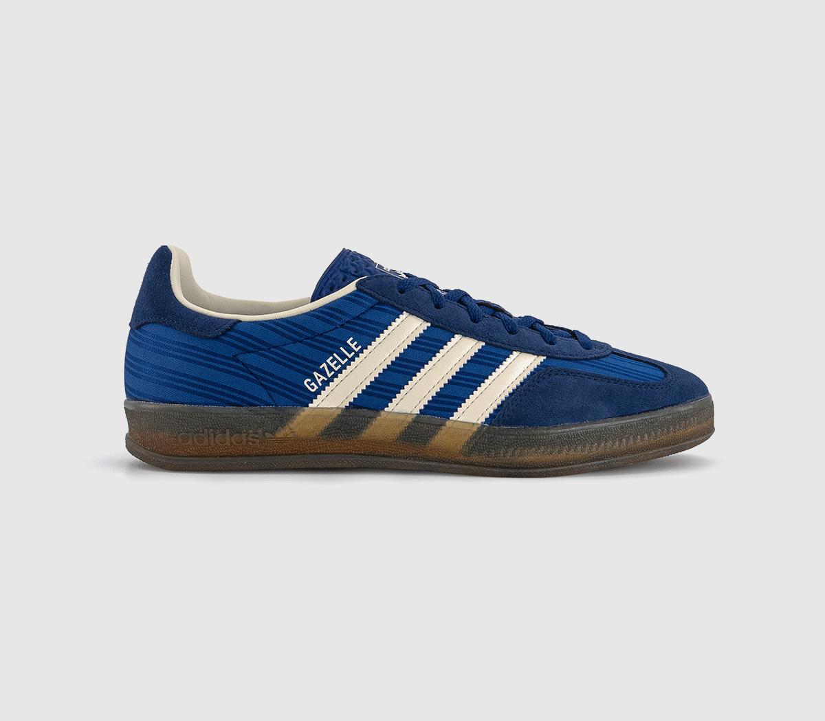 adidasGazelle Indoor TrainersVictory Blue Night Indigo Cream White