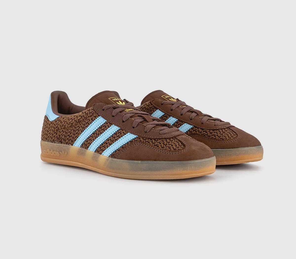 adidasGazelle Indoor Trainers adidasGazelle Indoor TrainersPreloved Brown Clear Sky Gum