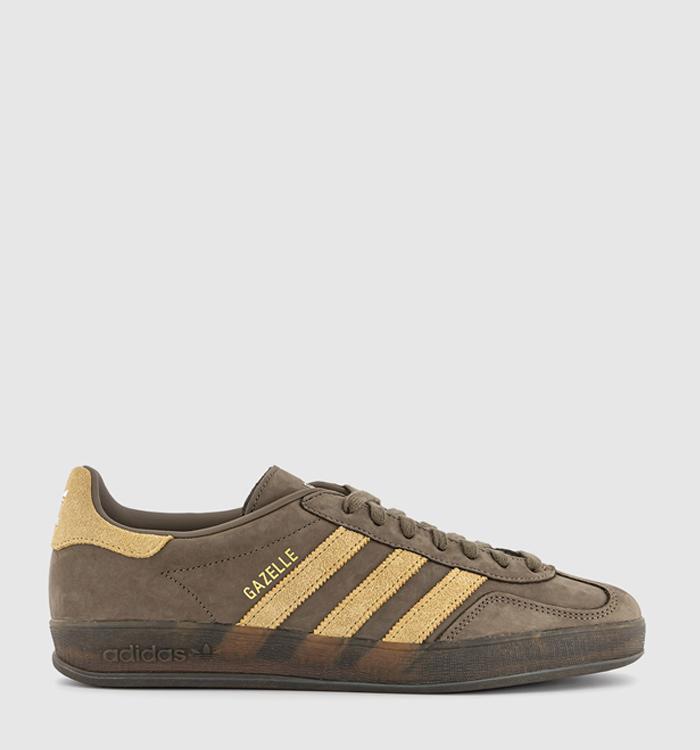 adidas Gazelle Indoor Trainers Cargo Brown Golden Beige