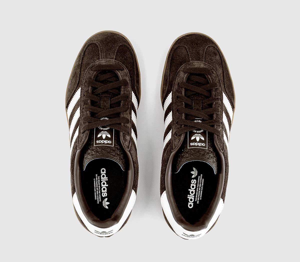 adidasGazelle Indoor TrainersAurora Coffee White Gum