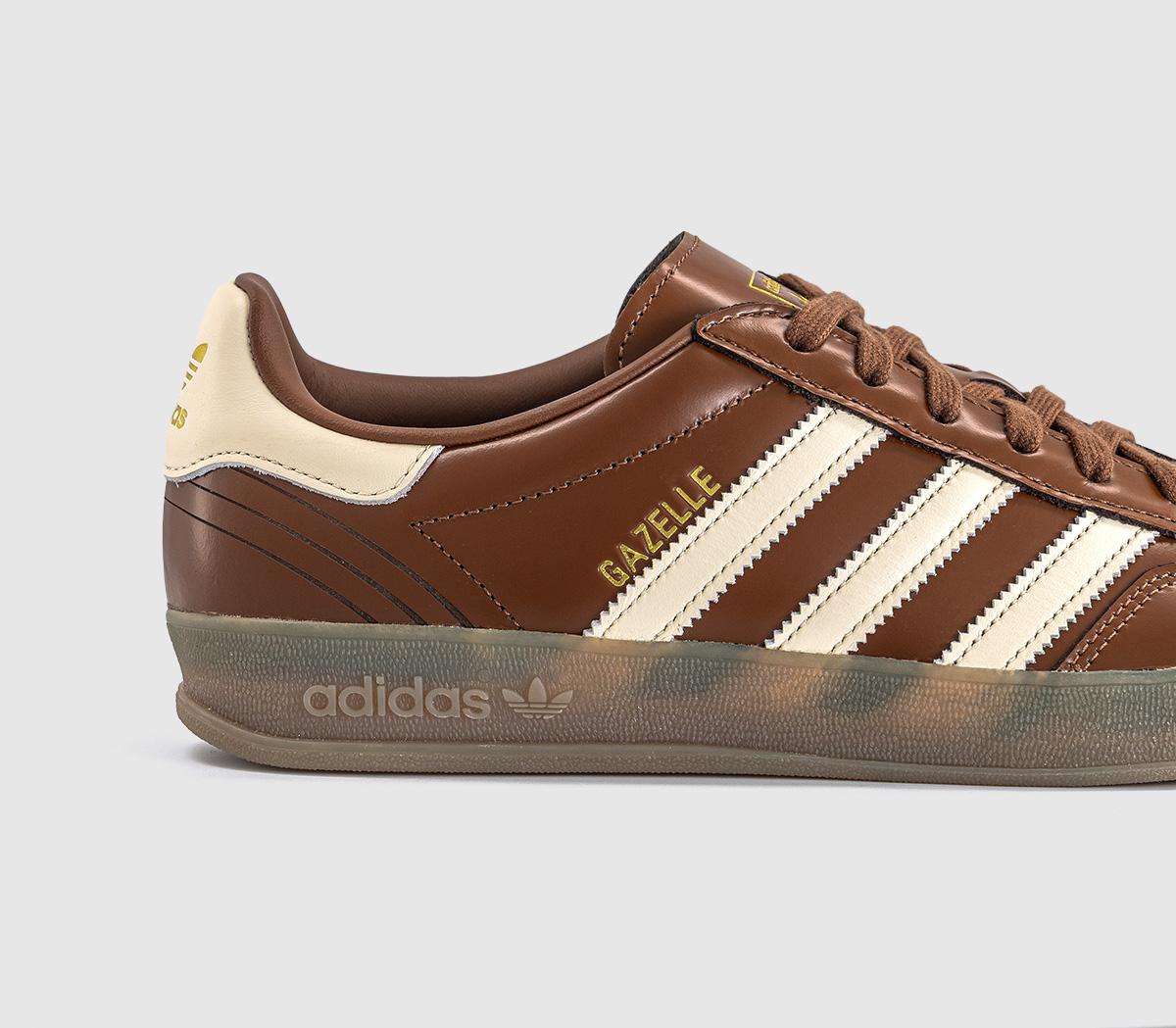 adidasGazelle Indoor TrainersPreloved Brown Wonder White Gum