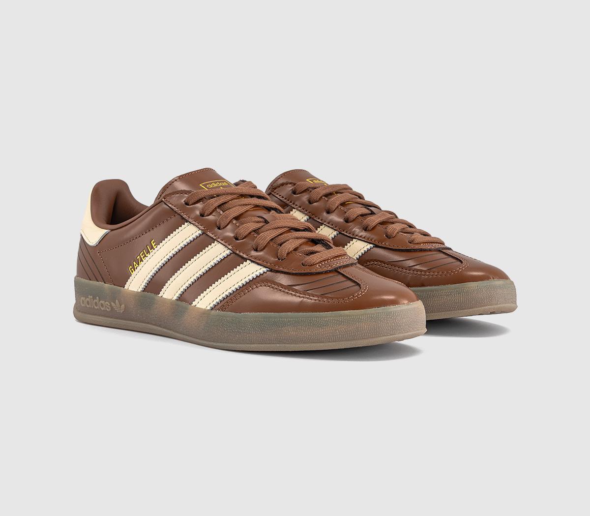 adidasGazelle Indoor TrainersPreloved Brown Wonder White Gum