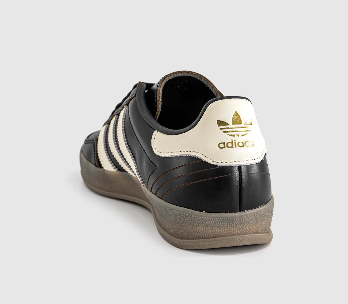 adidasGazelle Indoor TrainersCore Black Cream White Gum