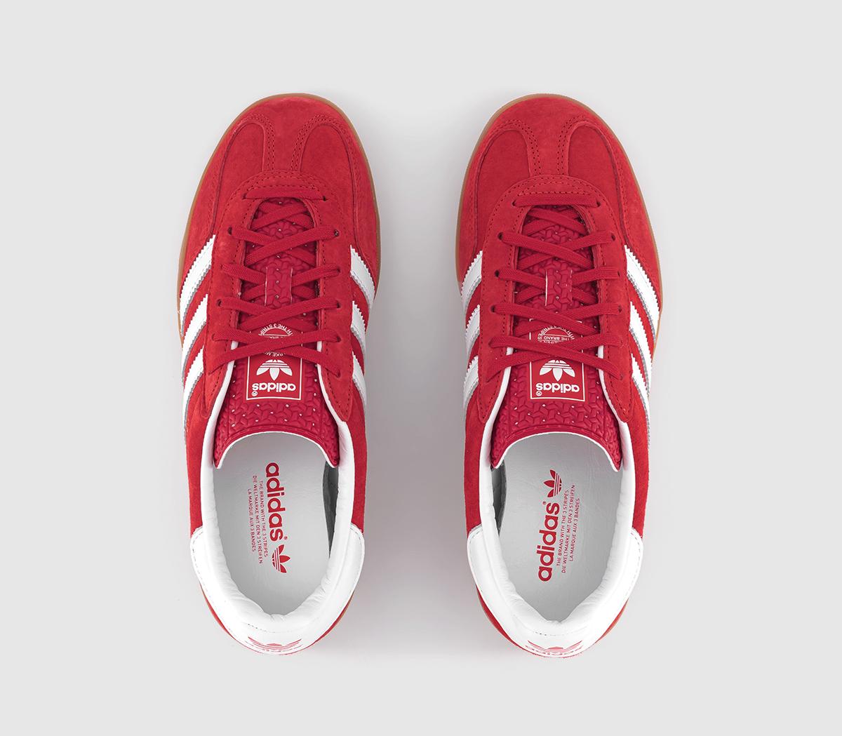 adidasGazelle Indoor TrainersMaroon White Gum
