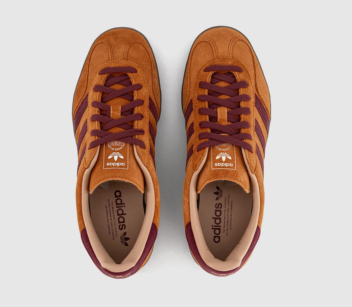 adidasGazelle Indoor Premium TrainersCraft Ochre Shadow Red Warm Sandstone