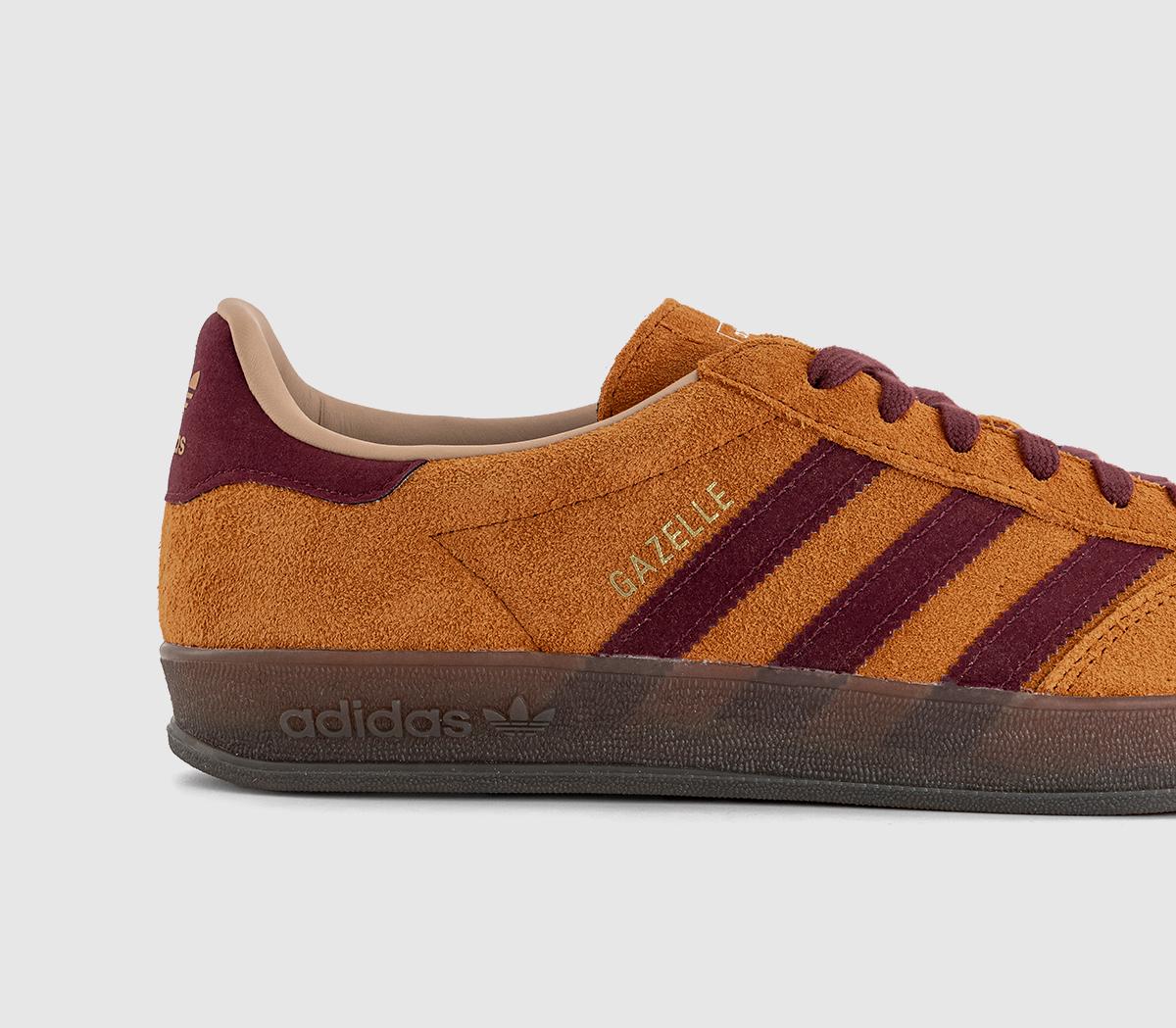 adidasGazelle Indoor Premium TrainersCraft Ochre Shadow Red Warm Sandstone