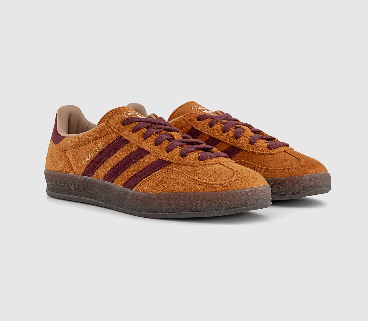 adidasGazelle Indoor Premium TrainersCraft Ochre Shadow Red Warm Sandstone