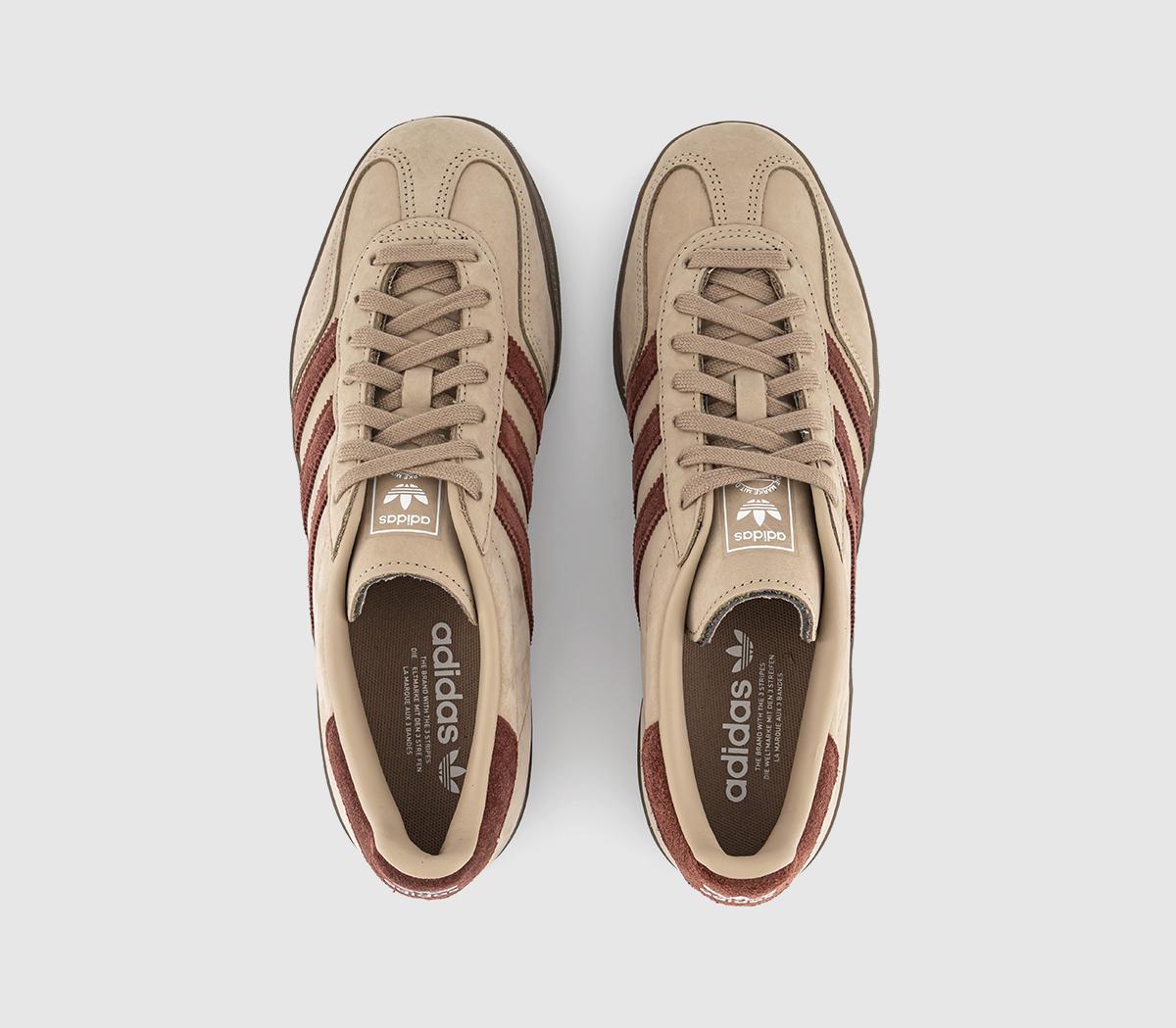 adidasGazelle Indoor TrainersTrace Khaki Fox Brown