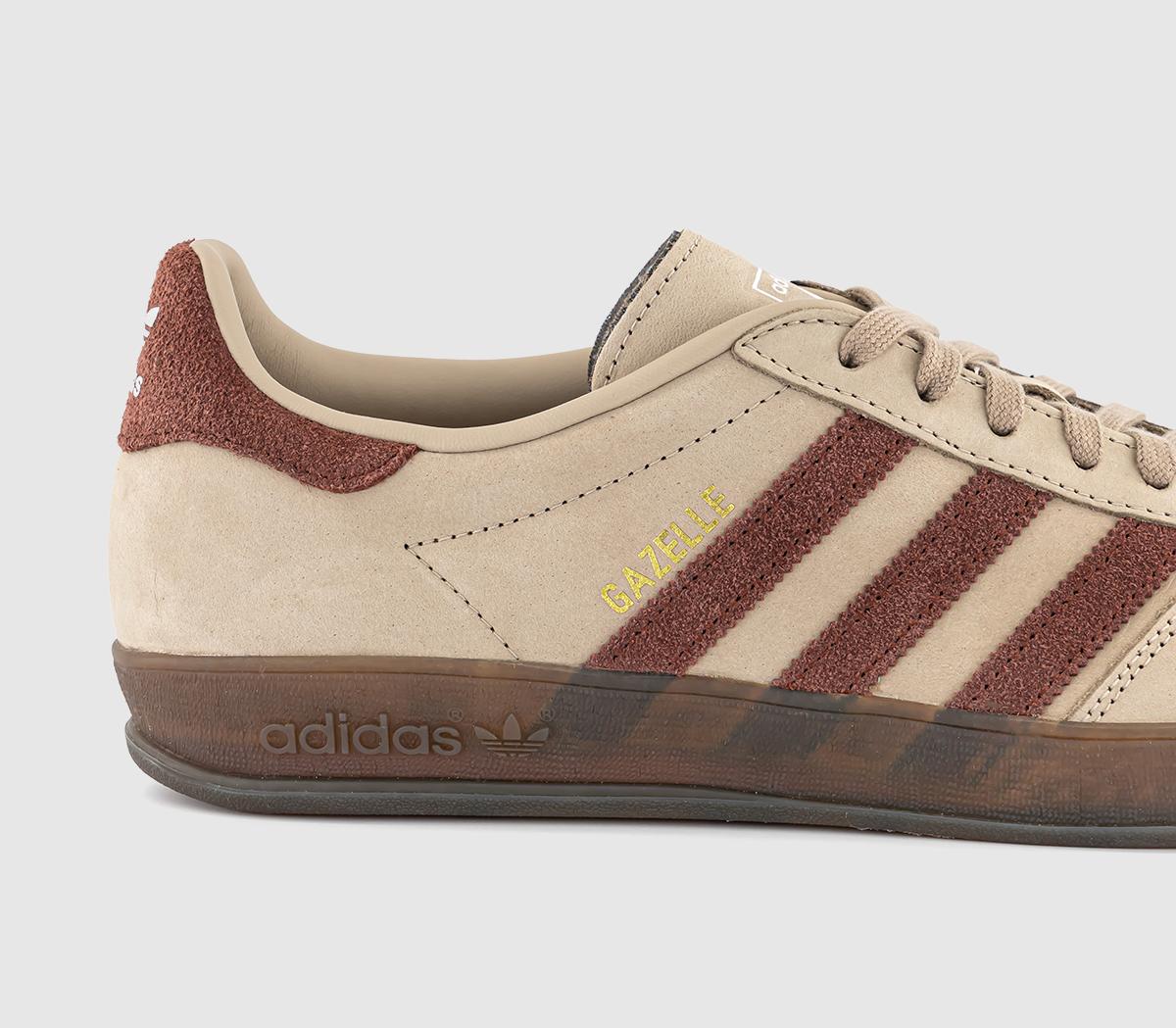 adidasGazelle Indoor TrainersTrace Khaki Fox Brown