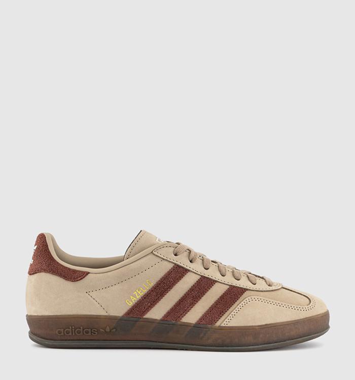 adidas Gazelle Indoor Trainers Trace Khaki Fox Brown