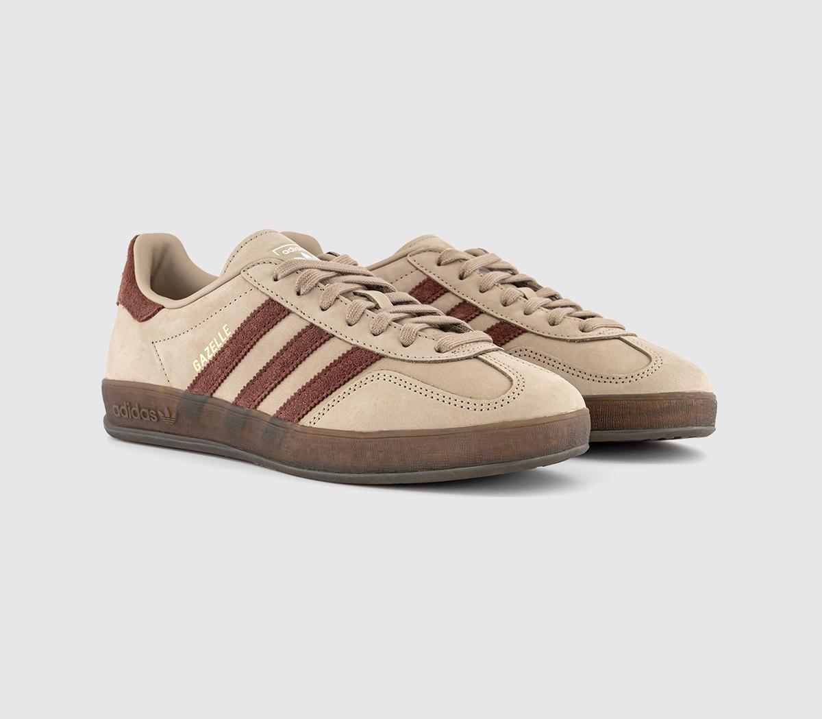 adidasGazelle Indoor TrainersTrace Khaki Fox Brown