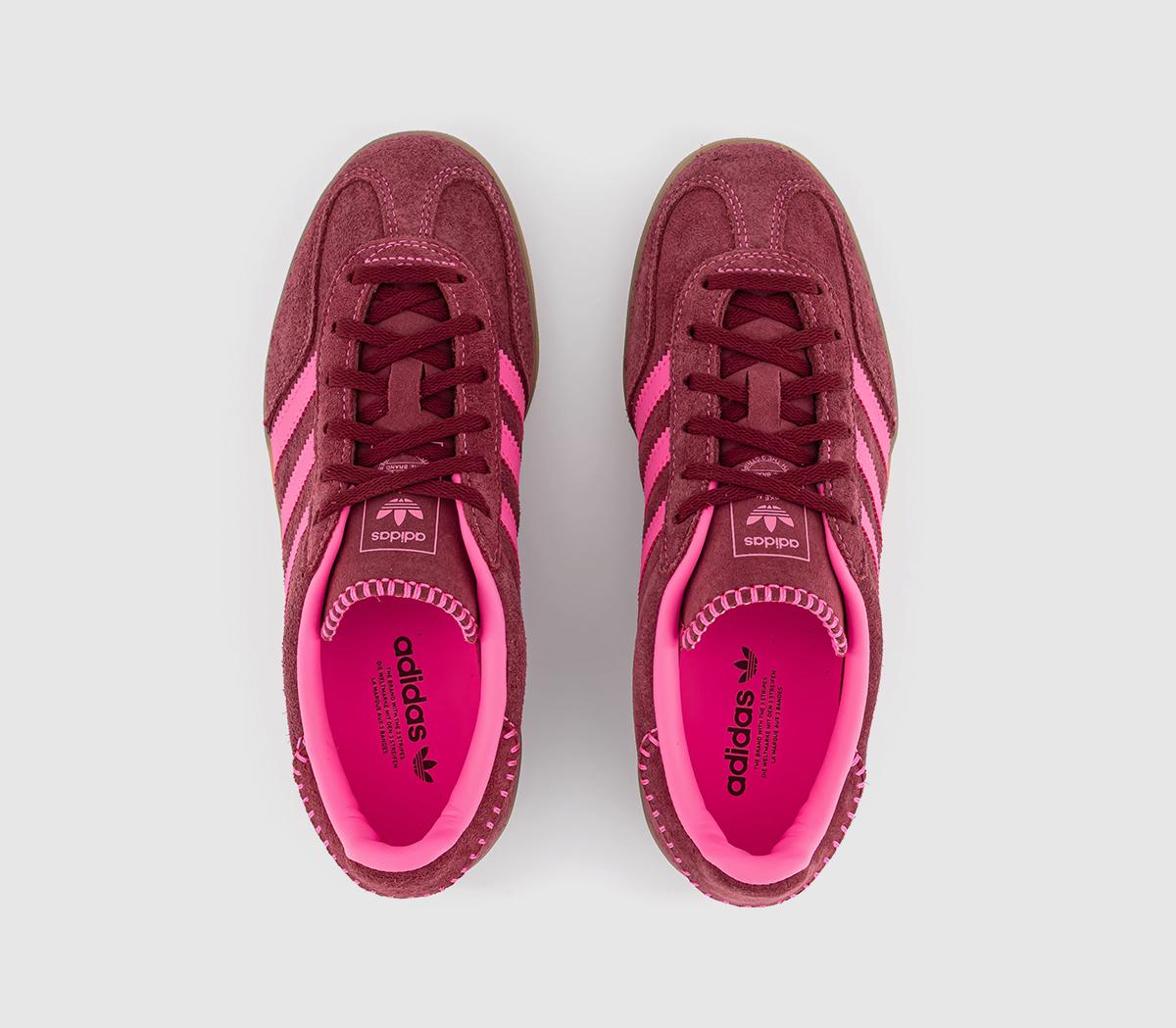 adidasGazelle Indoor TrainersLucid Pink Nnoble Maroon Lucid Pink