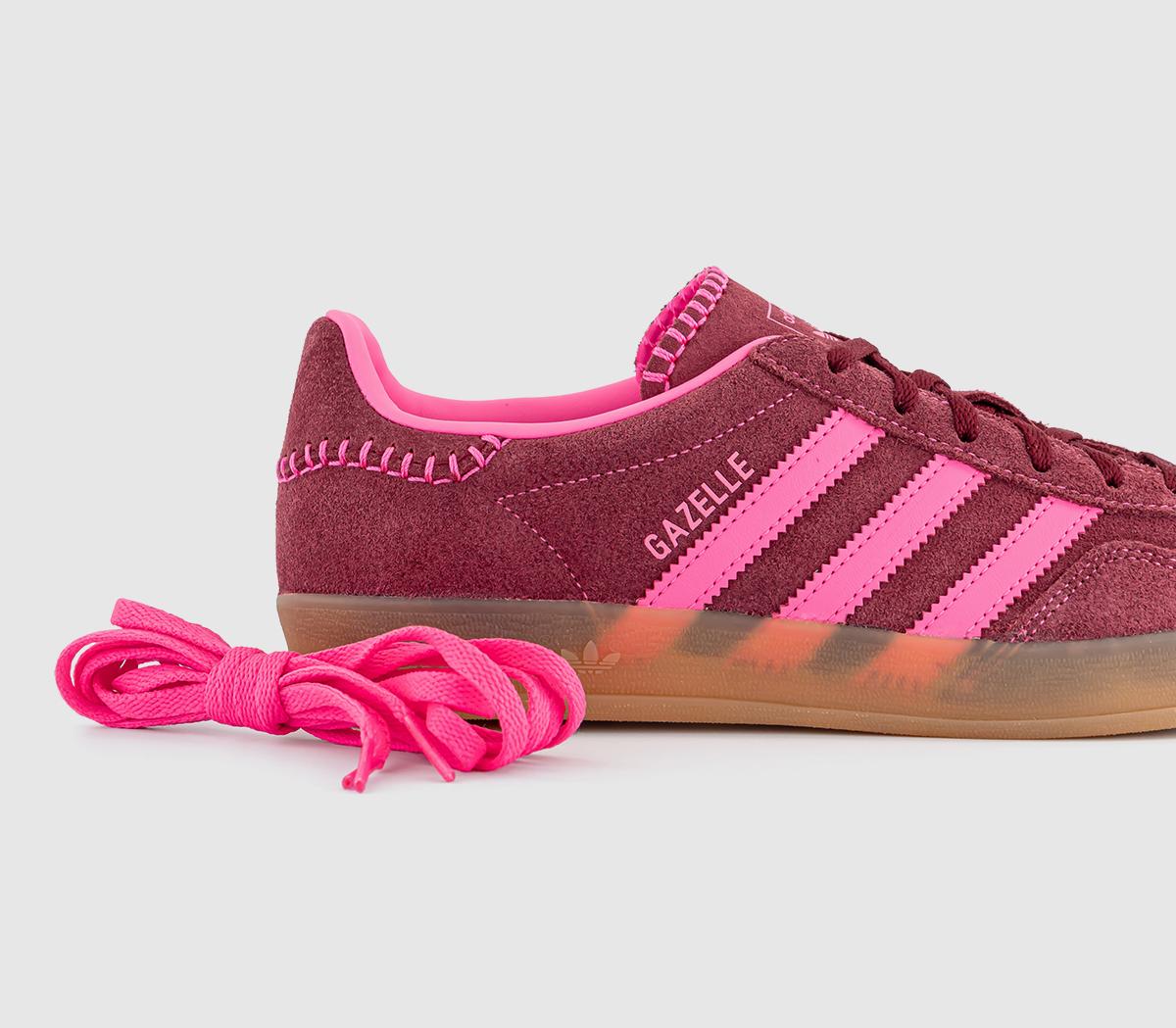 adidasGazelle Indoor Trainers adidasGazelle Indoor TrainersLucid Pink Nnoble Maroon Lucid Pink