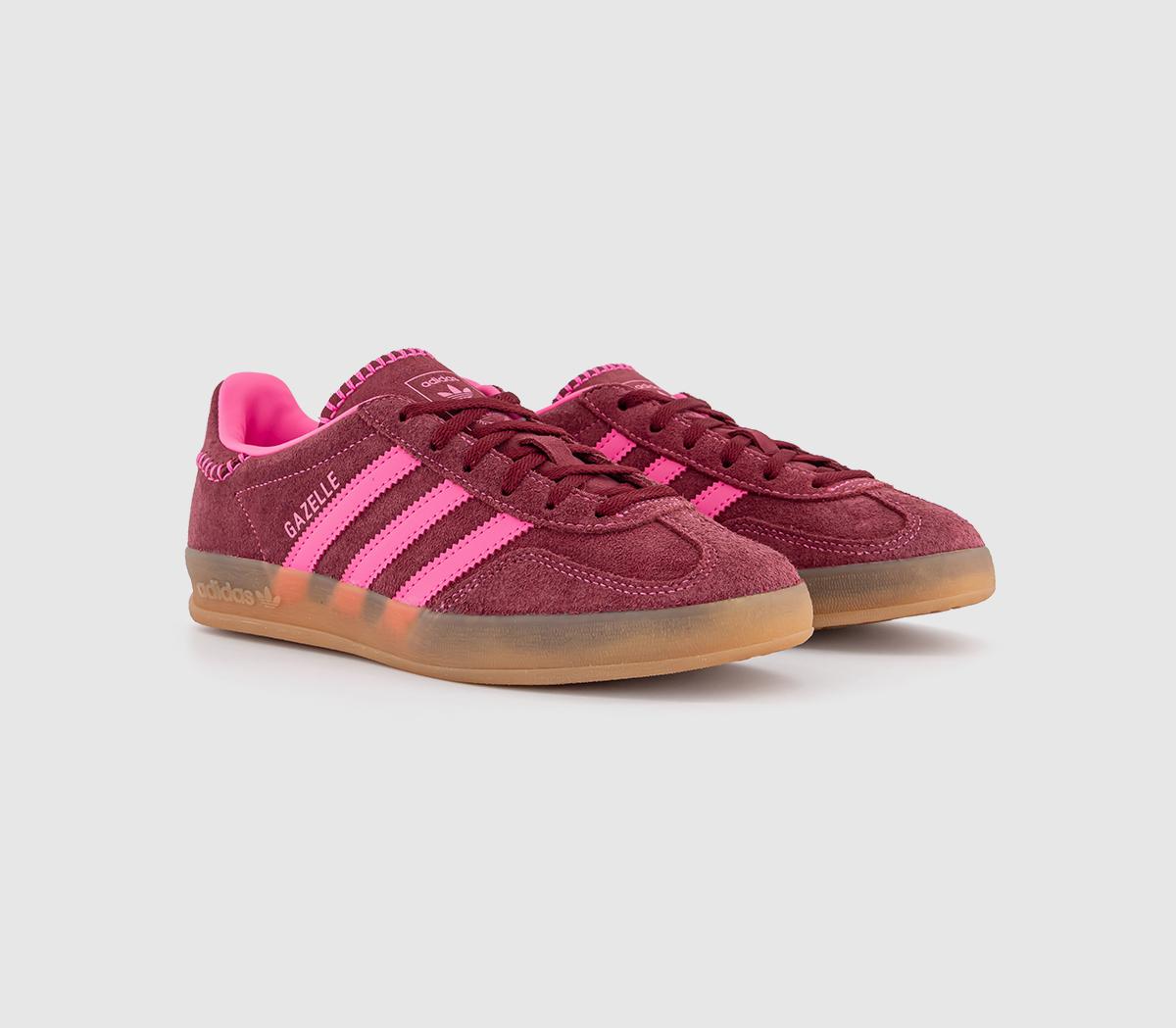 adidasGazelle Indoor Trainers adidasGazelle Indoor TrainersLucid Pink Nnoble Maroon Lucid Pink