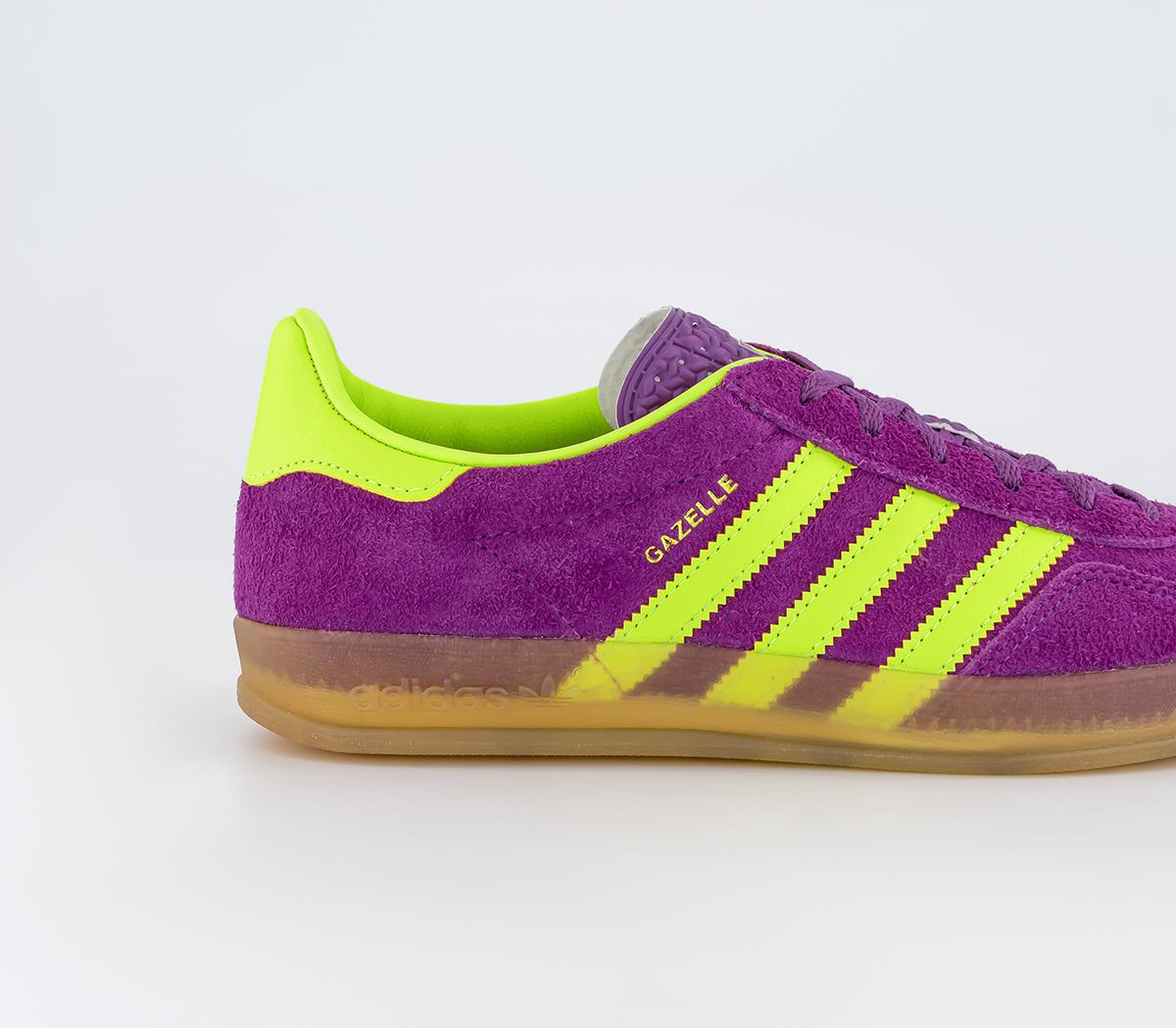 Adidas Gazelle Indoor Trainers Shock Purple Solar Yellow Gum Men s adidas-gazelle-indoor-trainers-shock-purple-solar-yellow-gum-men-s