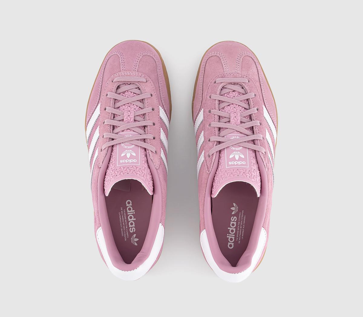 adidasGazelle Indoor Trainers adidasGazelle Indoor TrainersBliss Lilac White Gum
