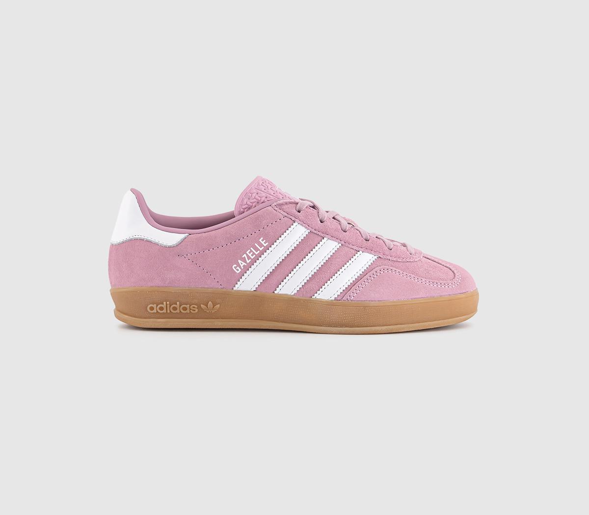 adidasGazelle Indoor Trainers adidasGazelle Indoor TrainersBliss Lilac White Gum