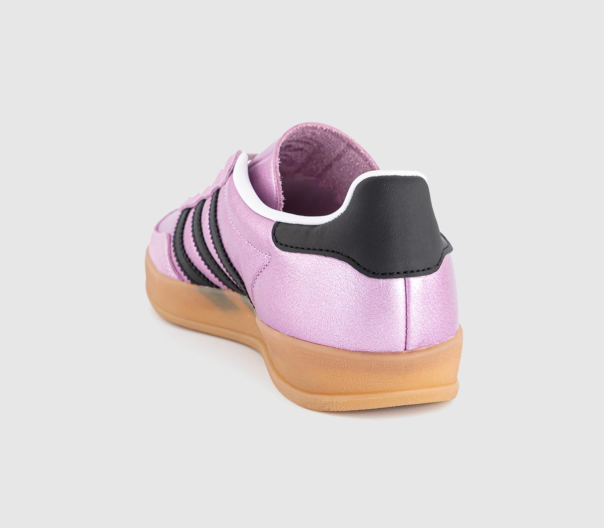 adidasGazelle Indoor TrainersBliss Lilac Black Metallic