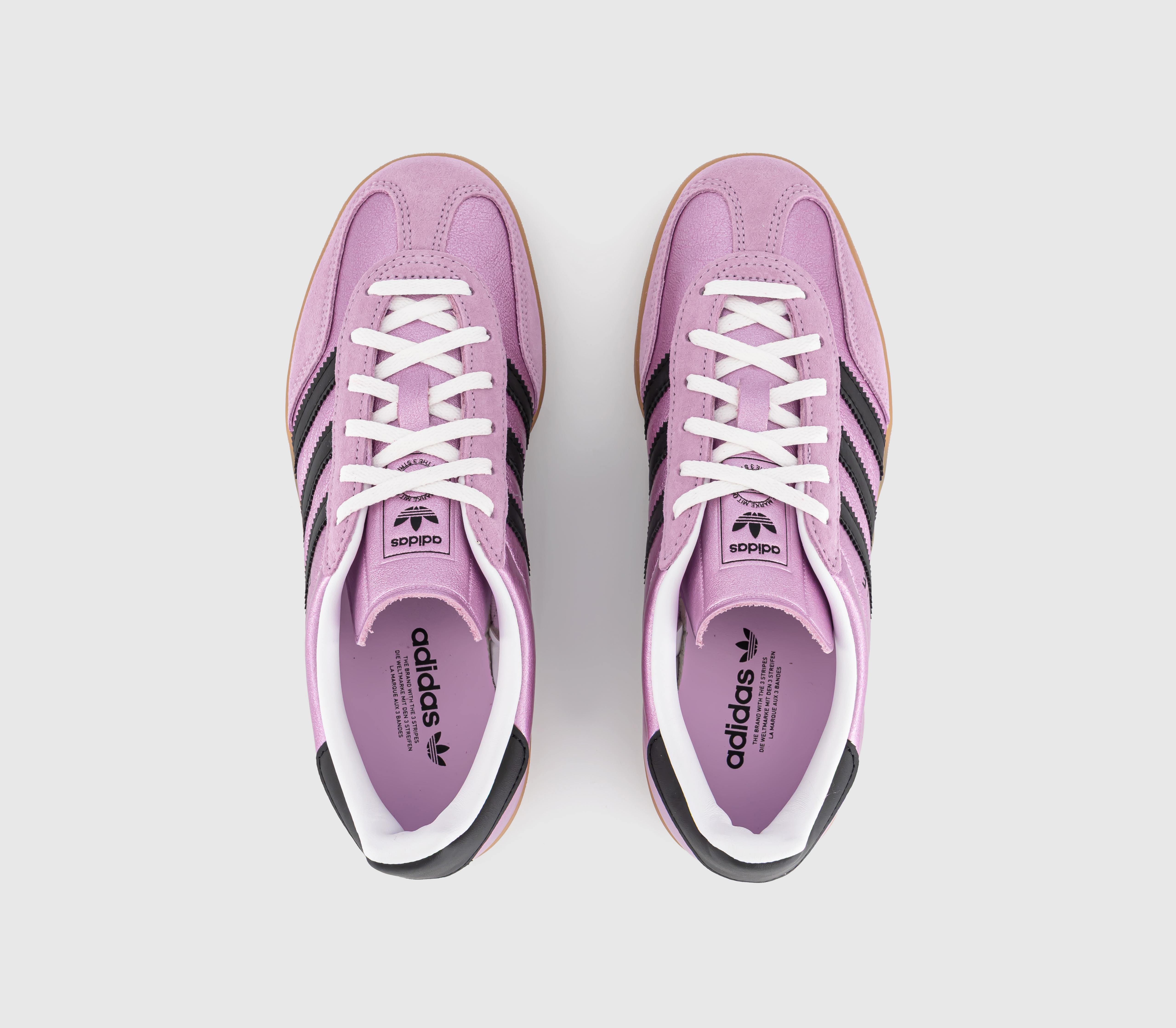adidasGazelle Indoor TrainersBliss Lilac Black Metallic